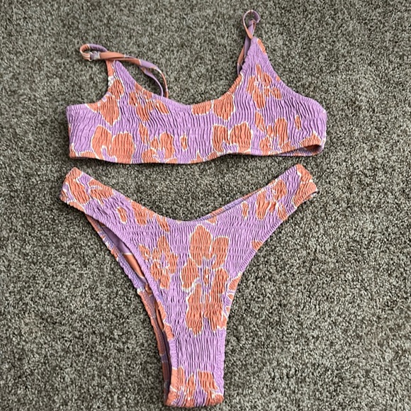 Volafa Other - Medium Purple and Orange Volafa women’s swimsuit